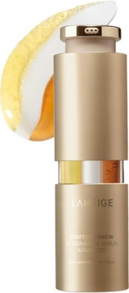 Picture of LANEIGE Perfect Renew 3X Signature Serum: Retinol, Ceramide & Collagen Peptides for Wrinkle Care, Firming, & Radiance