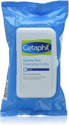 Picture of Gentle Skin Cleansing Cloths - Sensitive Skin Cetaphil Towelettes Unisex 25 Pc (Pack of 2)