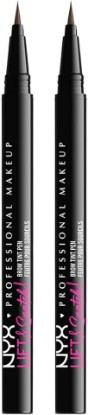 Picture of NYX PROFESSIONAL MAKEUP Lift & Snatch Eyebrow Tint Pen, Ash Brown (Pack Of 2)