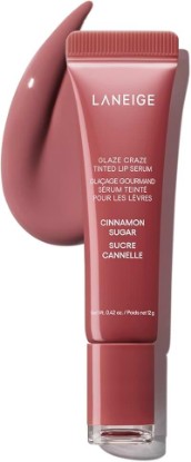 Picture of LANEIGE Glaze Craze Tinted Lip Serum: Hydrating Lip Serum for Glossy, Nourished Lips with Plumping Polypeptides