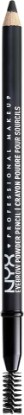 Picture of NYX PROFESSIONAL MAKEUP Eyebrow Powder Pencil, Black