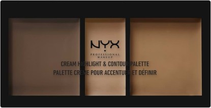 Picture of NYX PROFESSIONAL MAKEUP Cream Highlight & Contour Palette, Deep, 0.38 Ounce (CHCP03)
