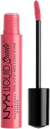 Picture of NYX PROFESSIONAL MAKEUP Liquid Suede Cream Lipstick - Tea Cookies (Muted Tea Rose Pink)
