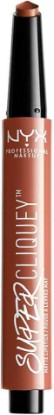 Picture of NYX SUPER CLIQUEY MATTE LIPSTICK/ ROUGE À LÈVRES MAT (#COLOR - SCLS01 ON THE DL/ SECRET)