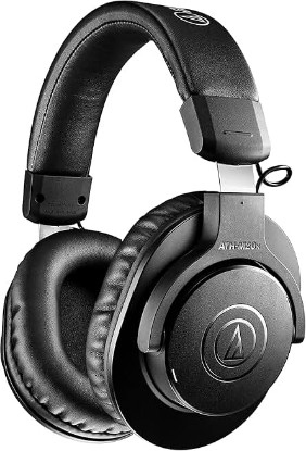 Picture of Audio-Technica ATH-M20xBT Wireless Over-Ear Headphones, Black