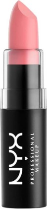 Picture of NYX Matte Lipstick MLS04 - Pale Pink (Light blue-toned Pink) Long Lasting Lipsticks Net Wt. 0.16 oz