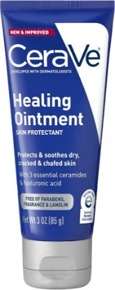 Picture of CeraVe Healing Ointment, Hyaluronic Acid Skin Protectant for Dry Skin, 3oz | Skin Care, Body Care, Barrier Cream, Skin Barrier Repair, Ceramides, Petrolatum, Lanolin Free, For Cracked, Chafed Skin