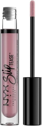 Picture of NYX PROFESSIONAL MAKEUP Slip Tease Full Color Lip Oil, Liquid Lipstick - Entice (Cool Gray Plum)