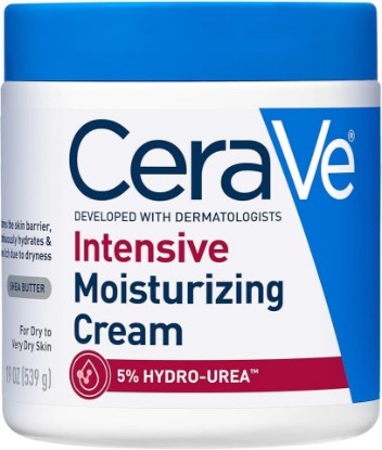 Picture of CeraVe Intensive Moisturizing Cream with Shea Butter for Dry Skin, 19oz | Skin Care, Instant Hydration, Body Care, Skin Barrier Repair, Body Cream, Fragrance Free, Extremely Dry Skin
