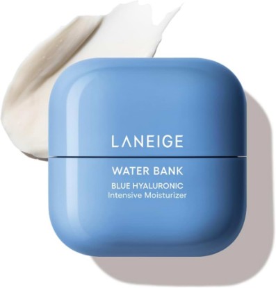 Picture of LANEIGE Water Bank Blue Hyaluronic Intensive Moisturizer: Hydrating Face Cream for Extra Dry Skin with Squalane & Peptide for Skin Barrier Support, Dermatologist-Tested