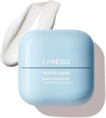 Picture of LANEIGE Water Bank Blue Hyaluronic Cream Moisturizer: Hydrating Korean Face Cream with Squalane & Ceramide for Skin Barrier Support, Dermatologist-Tested