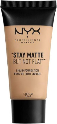 Picture of NYX PROFESSIONAL MAKEUP Stay Matte But Not Flat Liquid Foundation, Nude, 1.18 Ounce