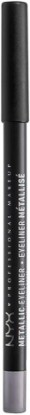Picture of NYX PROFESSIONAL MAKEUP Metallic Eyeliner, Eyeliner Pencil - Silver