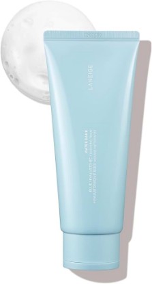 Picture of LANEIGE Water Bank Cleansing Foam: Hydrating Face Wash and Makeup Remover with Hyaluronic Acid & Papain Enzyme for Smooth, Soft Skin