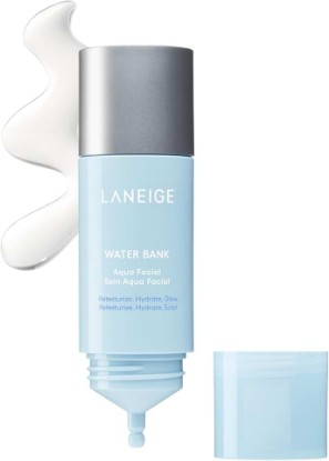Picture of LANEIGE Water Bank Aqua Facial Serum | K-Beauty Exfoliating & Hydrating Serum | AHA BHA PHA Gentle Exfoliation| Hyaluronic Acid & Ceramide Glow Boost | Smooth, Soft, Radiant Skin
