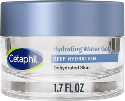 Picture of Cetaphil Deep Hydration Water Gel Face Moisturizer, Dry Skin, 1.7oz | 72-Hour Hydration, Hyaluronic Acid, Lightweight Gel, Sensitive & Dehydrated Skin, Fragrance Free, Dermatologist Recommended