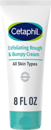 Picture of Cetaphil Rough & Bumpy Cream, 20% Urea, Gently Exfoliates, 8oz | Exfoliating Body Cream For Chicken Skin, Kp, Rough Bumpy Skin, Refines Texture, Dermatologist Recommended, 8 Oz Tube