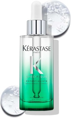 Picture of KÉRASTASE Specifique Potentialiste Hair & Scalp Serum, Universal Defense Serum for Scalps, Hydrates Scalp with Vitamin C, Sulfate-Free for Normal, Dry, Sensitive or Oily Scalps, 3.04 Fl Oz