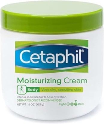Picture of Cetaphil Fragrance Free Moisturizing Cream for Very Dry/Sensitive Skin, 16 Ounce