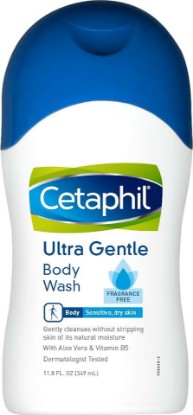 Picture of Cetaphil Fragrance Free Ultra Gentle Body Wash, 11.8 Fl Oz (Pack of 1)