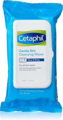 Picture of Cetaphil Gentle Skin Cleansing Cloths for Dry, Sensitive Skin, Face Cleansing Wipes, 25 ct.