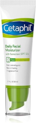 Picture of Cetaphil Daily Facial Moisturizer with sunscreen SPF 50+, 1.7 oz