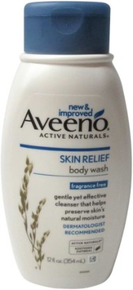 Picture of Aveeno Active Naturals Skin Relief Body Wash, Fragrance Free, 12 Ounce (Pack of 3)