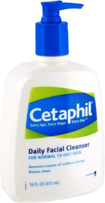 Picture of Cetaphil Daily Facial Cleanser, for normal to oily skin, 16 Ounce Bottles (Pack of 3)