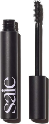 Picture of Saie Mascara 101 - Lash Lengthening Mascara for Thick, Bold, Lifted Lashes - Buildable Eye Makeup Formulated to Strengthen and Condition with Rich Nutrients - Black (0.31 oz) [Amazon-developed Certification] Compact by Design