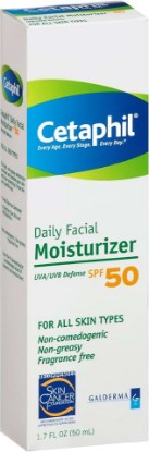 Picture of Cetaphil Daily Facial Moisturizer with sunscreen SPF 50+, 1.7 oz