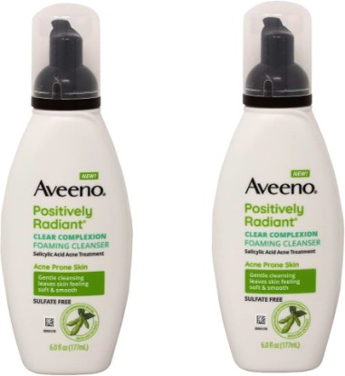 Picture of Aveeno Active Naturals Clear Complexion Foaming Cleanser 6 OZ (PACK OF 2)
