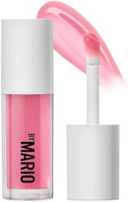 Picture of Make Up By Mario Supershine Lip Gloss with Hyaluronic Acid, Pomegranate Extract, Jojoba Oil, High-Shine Formula High Shine finish - Perfect Pink