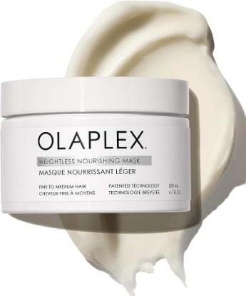 Picture of Olaplex Weightless Nourishing Hair Mask | Hydration & Volume, 200 mL | For Fine to Medium Hair, Biomimetic Cuticle Technology, Use Weekly in Place of Conditioner