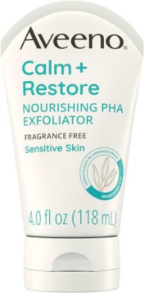 Picture of Aveeno Calm + Restore Nourishing PHA Exfoliator, Fragrance-Free, 4 fl oz