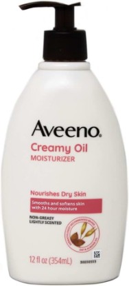Picture of Aveeno Creamy Oil R Size 12oz Aveeno Creamy Moisturizing Oil