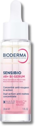 Picture of Bioderma Sensibio AR+ Bi-Sérum Facial Redness Relief Lotion Sensitive Skin | AR+ Bi-Serum dual-action anti-redness concentrate targets sensitive skin prone to redness while soothing discomfort