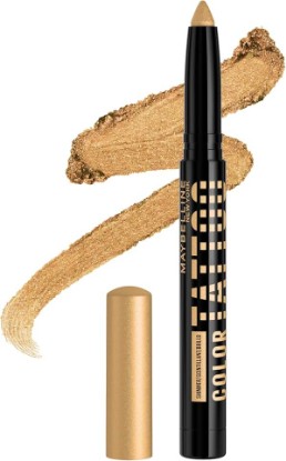 Picture of MAYBELLINE Color Tattoo Longwear Multi-Use Eye Shadow Stix, All-In-One Eye Makeup for Up to 24HR Wear, I am Rare (Gold Shimmer), 1 Count