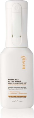 Picture of Gisou Honey Milk Active Repair Leave-In Conditioner Mist (5.1 Fl Oz) | Instantly detangles, hydrates, controls frizz, up to 450°F heat protection, with Mirsalehi Honey & hydrolyzed milk protein