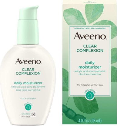 Picture of Aveeno Clear Complexion Oil-Free Moisturizer for Sensitive Skin - 4 Fl Oz