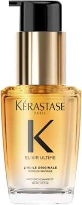 Picture of Kerastase Elixir Ultime Refillable Hair Oil - Hydrates & Smoothes Frizz, Adds Shine, With Wild Camellia, Sandalwood and Freesia Fragrance, Nourishes & Strengthens Hair
