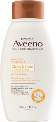 Picture of Aveeno Apple Cider Vinegar Clarifying Conditioner, 12 fl oz