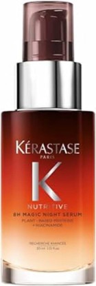 Picture of Kerastase Nutritive 8H Magic Night Serum - Overnight Treatment for Dry Hair, Enhances Shine, Nourishes and Reduces Frizz, With Plant-Based Proteins, For All Hair Types