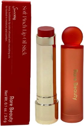 Picture of Rare Beauty by Selena Gomez Soft Pinch Lip Oil Stick -Success- (red orange) | 0.1 oz./3.4g
