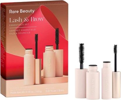 Picture of Rare Lash & Brow Essentials Set – Mini Volumizing Mascara and Clear Lifting Brow Gel Duo for Fuller Lashes and Sculpted Brows