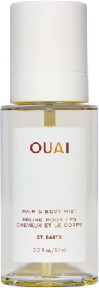 Picture of OUAI St. Barts Hair and Body Mist - Tropical-Scented Body Spray (3.3 oz) | Hair Perfume and Body Spray with Notes of Dragonfruit, Orange Blossom, Tuberose & Musk