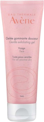 Picture of Avène Gentle Exfoliating Gel Face Scrub for Sensitive Skin, 2.5 oz | Cellulose & jojoba wax beads, removes dead skin cells, radiant complexion, gentle for sensitive & dry skin, 2.5 fl oz