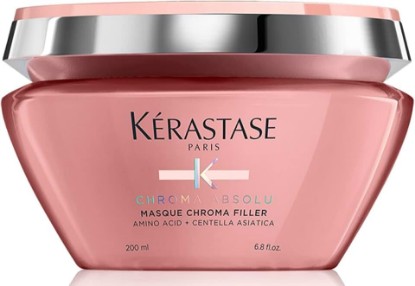 Picture of Kerastase Chroma Absolu Anti-Porosity Deep-Filling Hair Mask For Damaged and Color-Treated Hair - Strengthens and Hydrates With Amino & Lactic Acid
