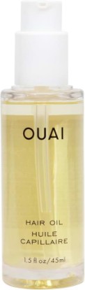 Picture of OUAI Hair Oil - Heat Protectant for Hair to Help Reduce Frizz (1.5 Fl Oz) | Adds Shine and Smooth Split Ends - Color Safe Formula - Paraben, Phthalate and Sulfate Free