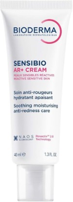 Picture of Bioderma Sensibio AR+ Cream Facial Redness Relief Lotion for Sensitive Skin | AR+ Cream anti-redness facial moisturizer soothes sensitive skin prone to redness while providing moisturizing comfort