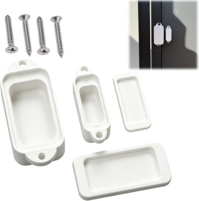 Picture of Door Sensor Waterproof Protective Case Compatible with Aqara Housing for Door and Window Sensor Contact Sensor Lock, Cover for Indoor Outdoor Gate Garage Use
